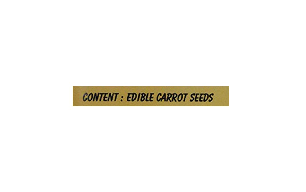 Green Wealth Edible Carrot Seeds    Pack  100 grams